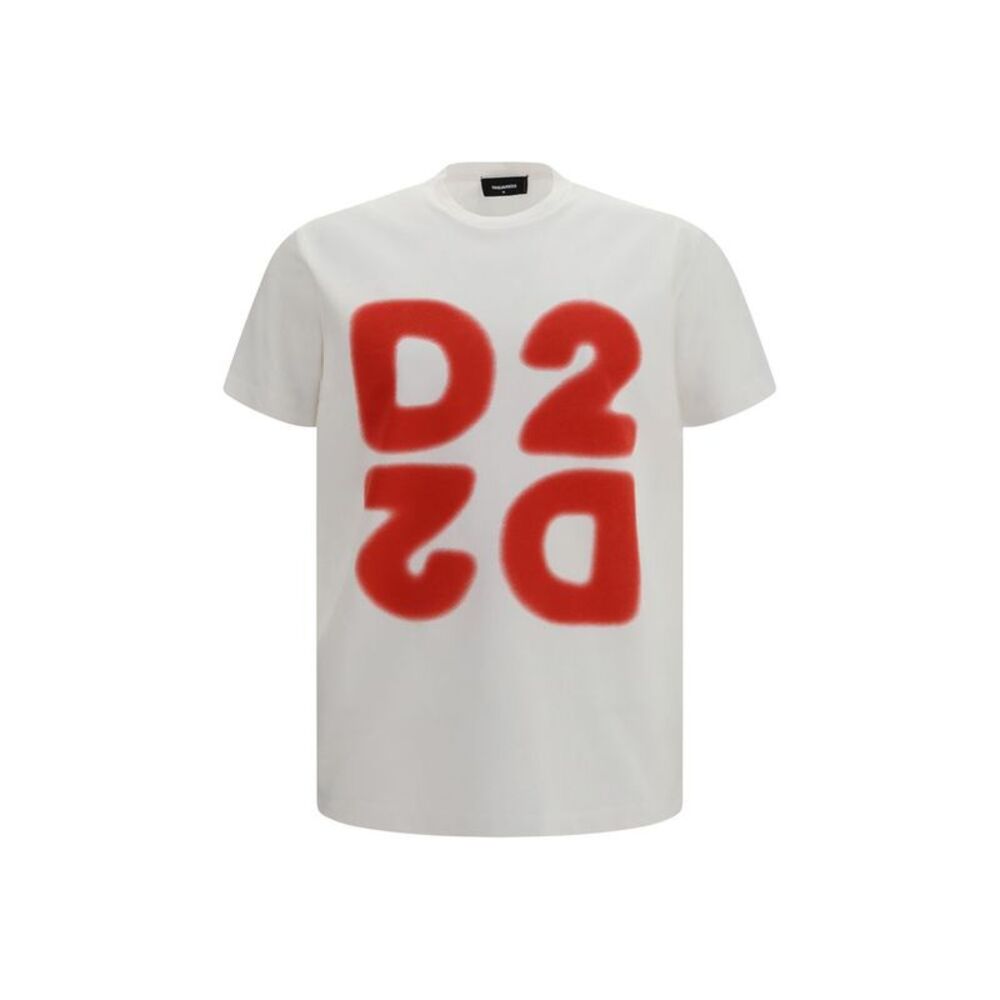 Dsquared² White Cotton Men's T-Shirt